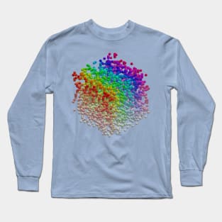 Rainbow Cube Long Sleeve T-Shirt